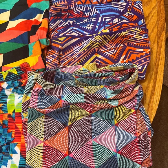 LuLaRoe TC2 leggings lot of 6 pair - Picture 3 of 3